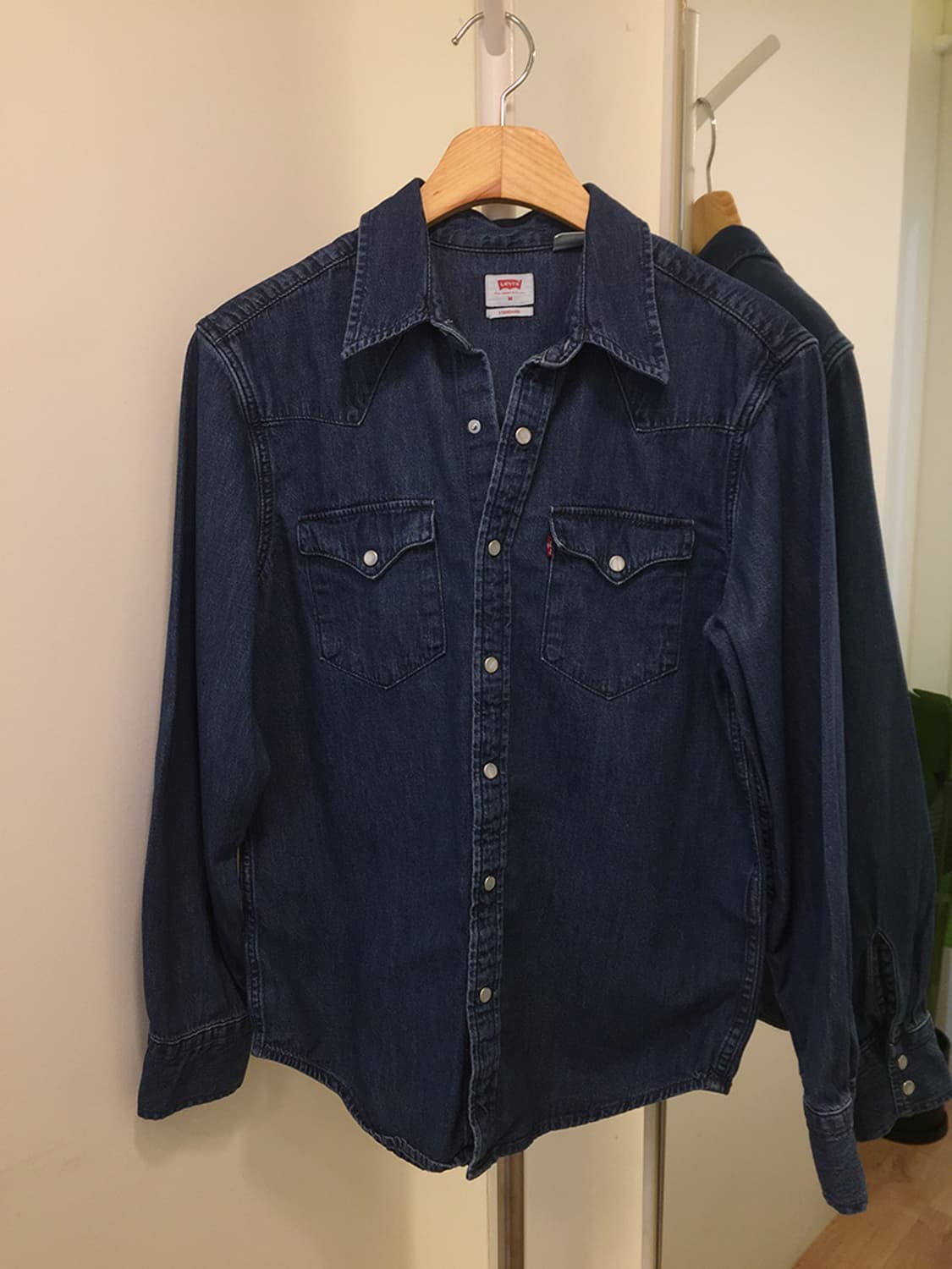 여성 리바이스 투포켓 데님셔츠 100 상품이미지3