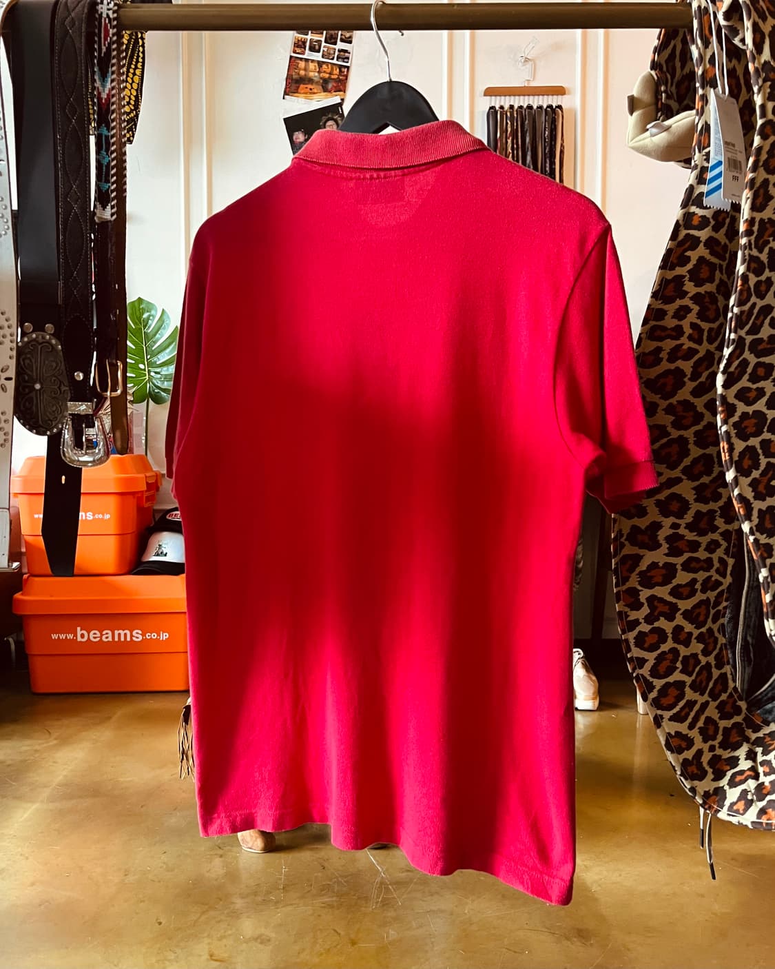 80-90s Old DIOR Classic 1/2 PK-Shirt 상품이미지8