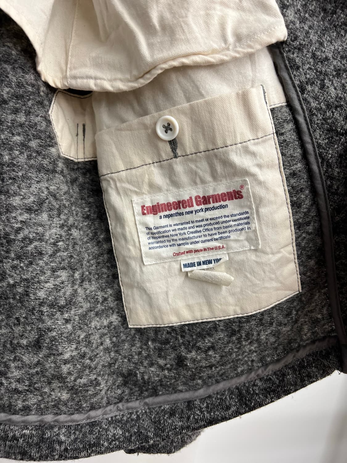 (95) 엔지니어드 가먼츠 울/폴리 베드포드 자켓 상품이미지7