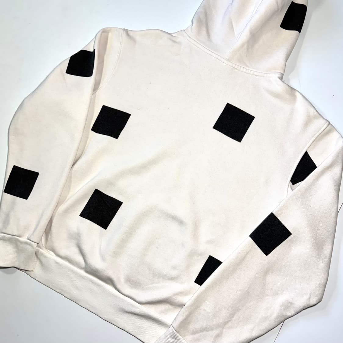 아디다스 마크 곤잘레스 화이트 후드 M 상품이미지2