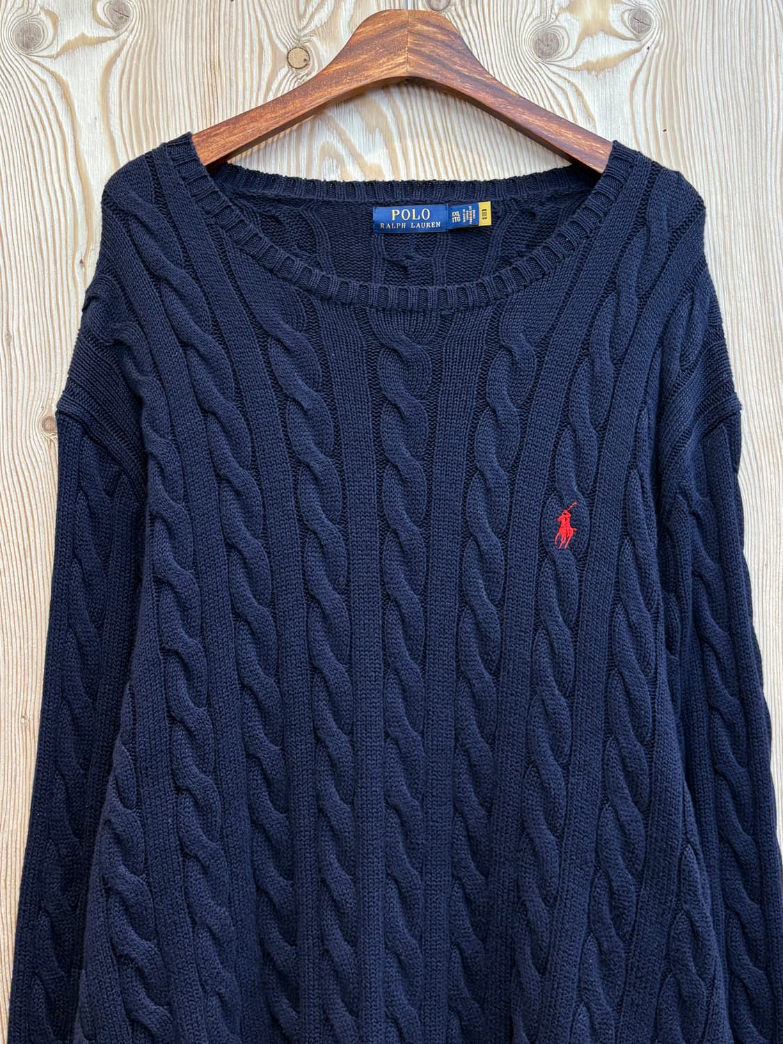 폴로 랄프로렌 꽈배기 니트 상품이미지7