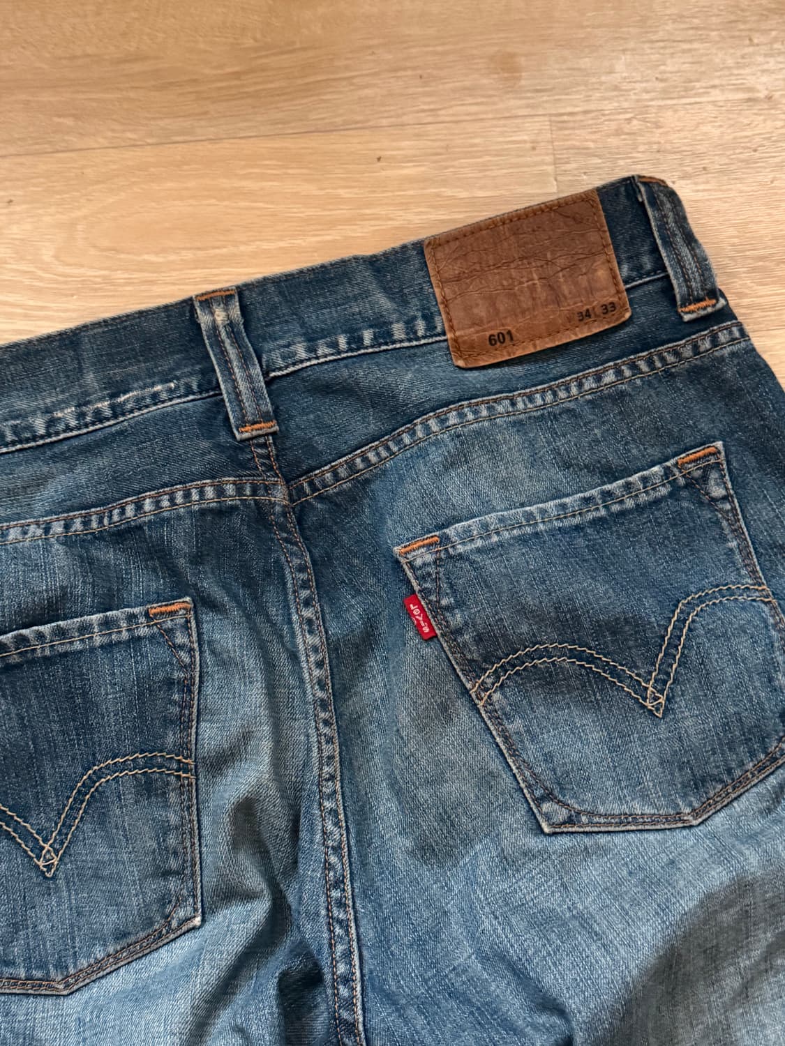 Levis 리바이스 601 34/33 빈티지 데님 스트레이트핏 상품이미지6