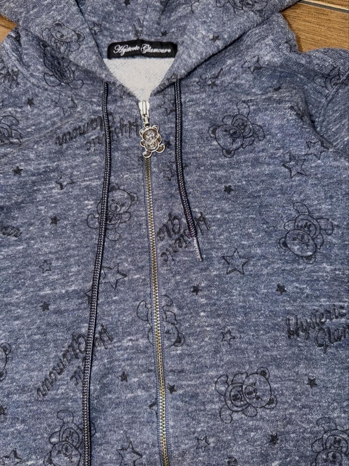 Hysteric Glamour Fxxk Bear Hood Zip-Up 상품이미지9