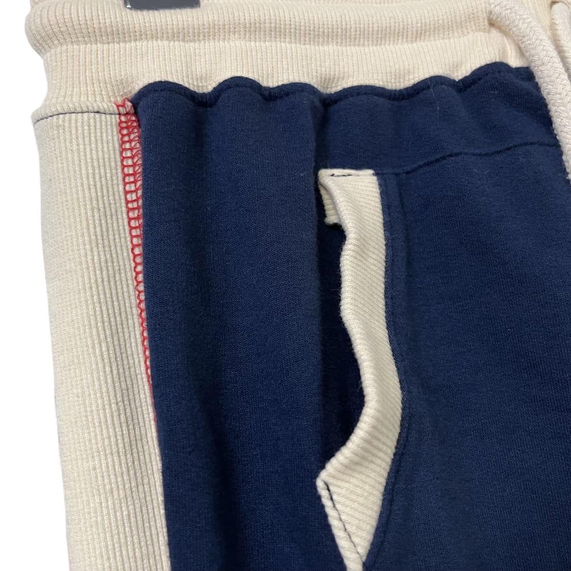 Color Block Long Skirt Navy/Cream 상품이미지5
