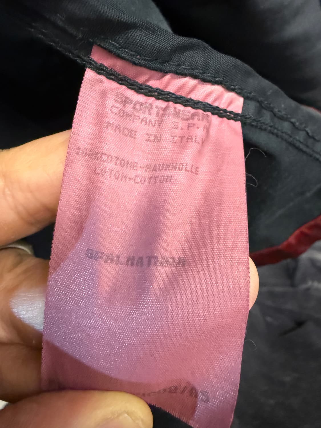 스톤아일랜드 라소 고마토 버건디 사파리 자켓 상품이미지5