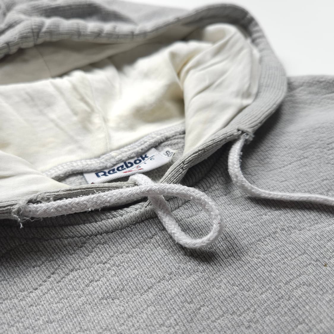 00s 리복 클래식 빅로고 후드 니트 (XL) 상품이미지5