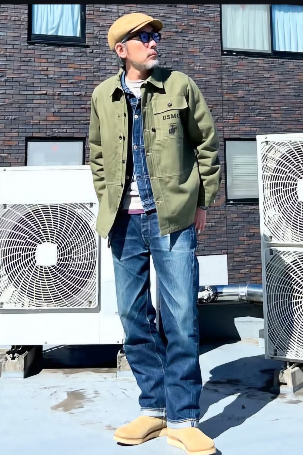 버즈릭슨 USMC M-1944 헤링본 유틸리티 자켓 (xl) 상품이미지2