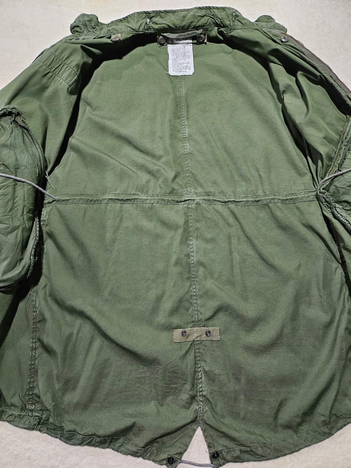 80s 미군오리지날 피쉬테일 개파카 S 상품이미지2