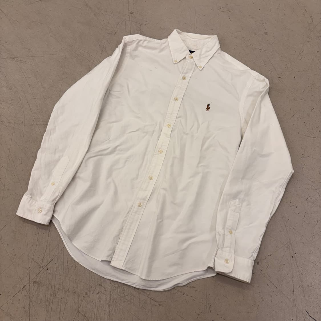 폴로 랄프로렌 포니 화이트 셔츠 상품이미지1