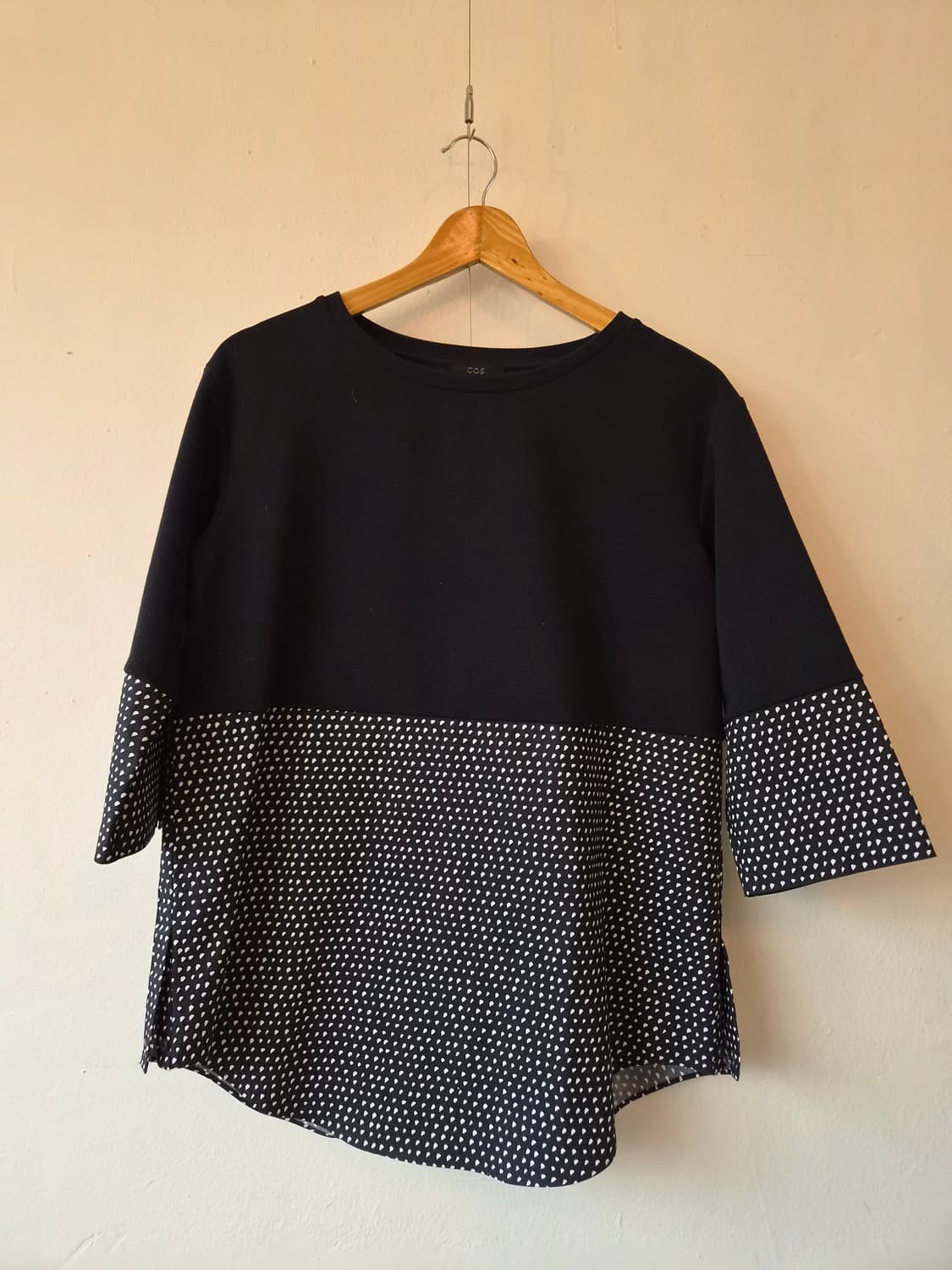 코스 Cos 여성 칠부배색티블라우스 XS사이즈 상품이미지2
