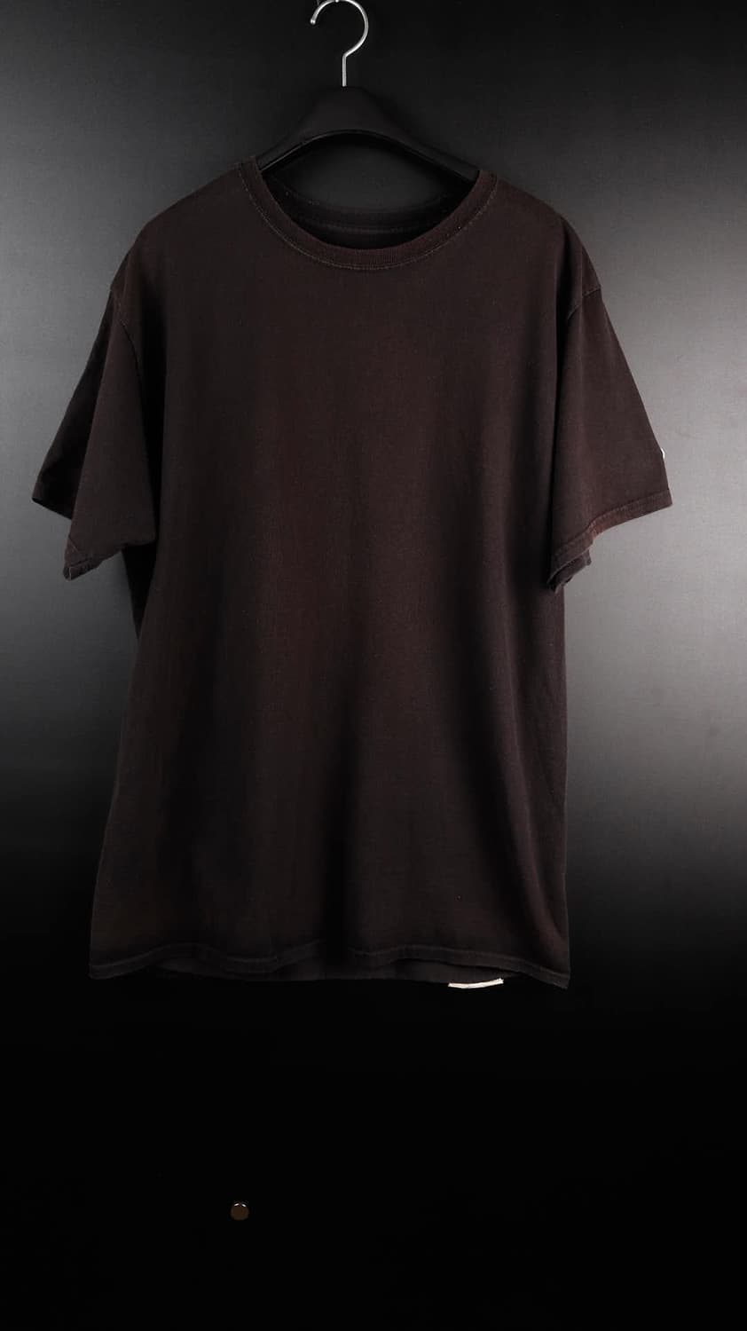 챔피온 블랙 무지티셔츠 상품이미지1