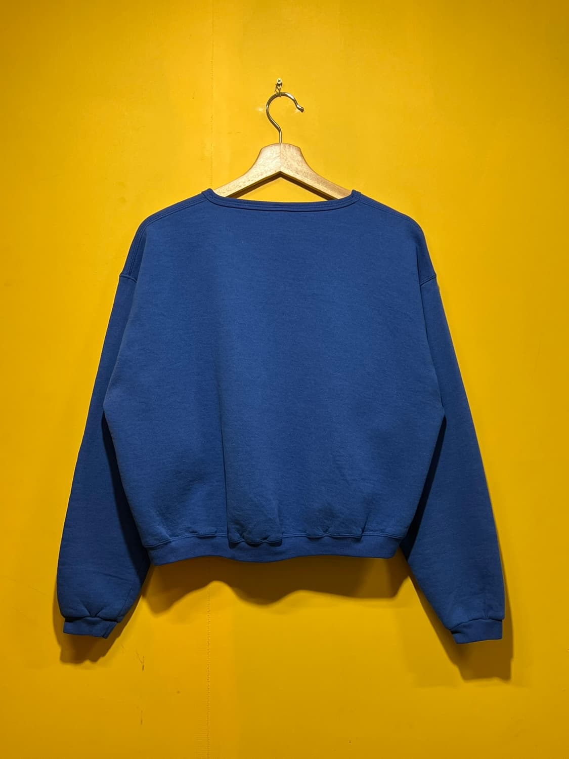 90's [여성L] 러셀 로열 블루 맨투맨 빈티지 스웻셔츠 블랭크 상품이미지8