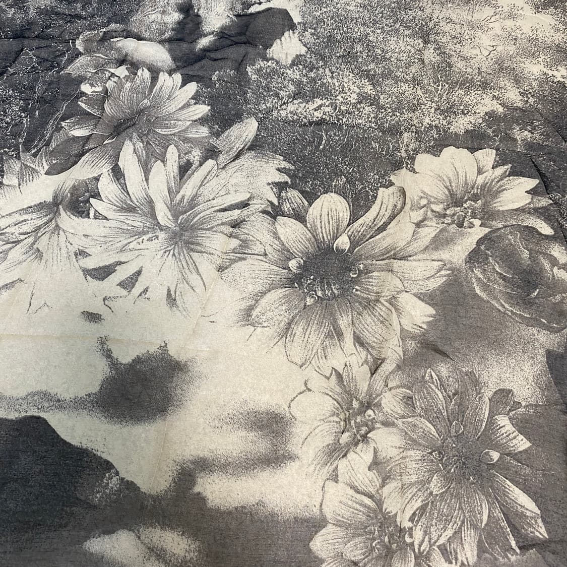 Flower graphic 그래픽 스카프 상품이미지5