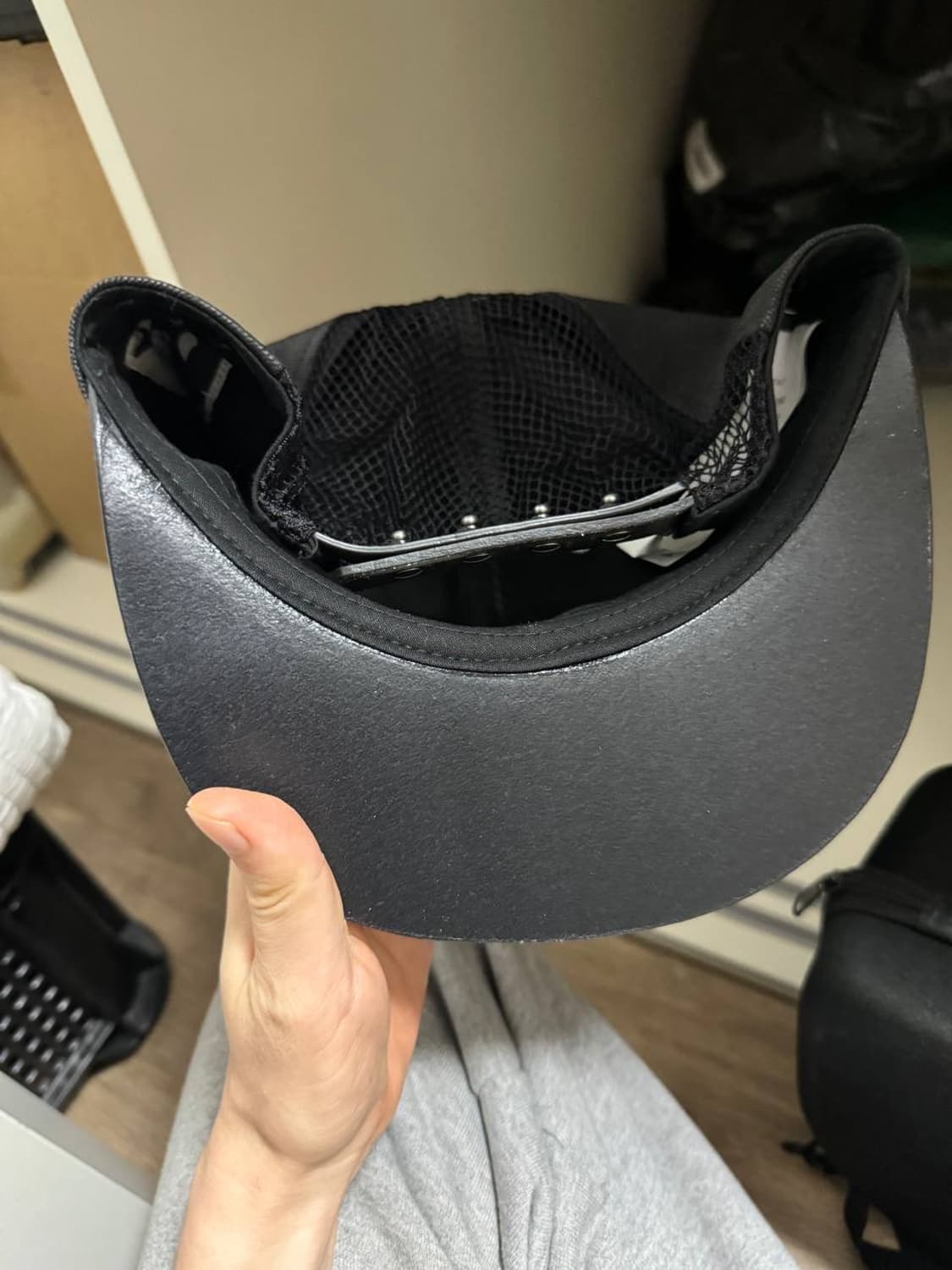 릭오웬스 다크쉐도우 레더캡 상품이미지2