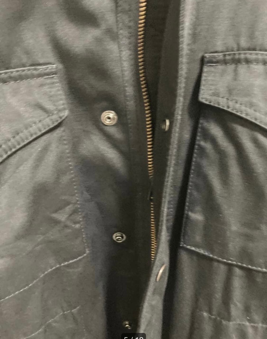 꼼데가르송 옴므 밀리터리 m65 파카 블랙 상품이미지5