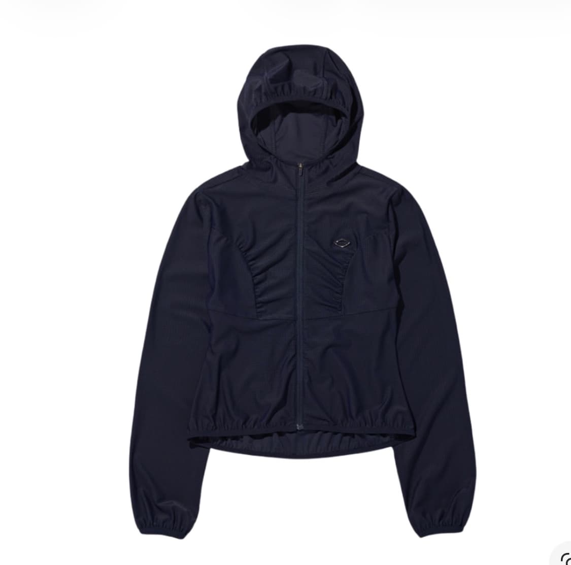 미스치프 후드 와플집업 네이비 상품이미지1