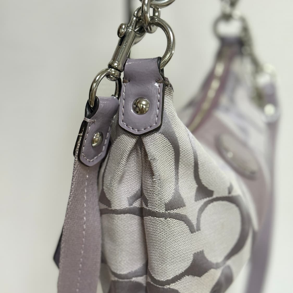 희귀⚡️코치 coach 라일락 투웨이백 상품이미지3