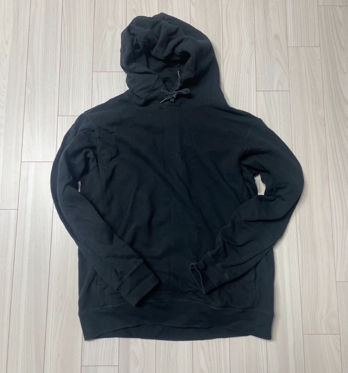 유니클로 후드티 블랙색상 XL 상품이미지1