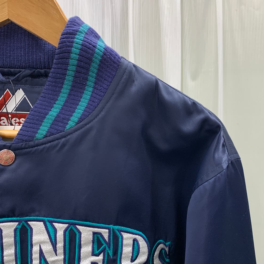 Majestic 시애틀 매리너스 베이스볼 바시티 자켓 1700 상품이미지2