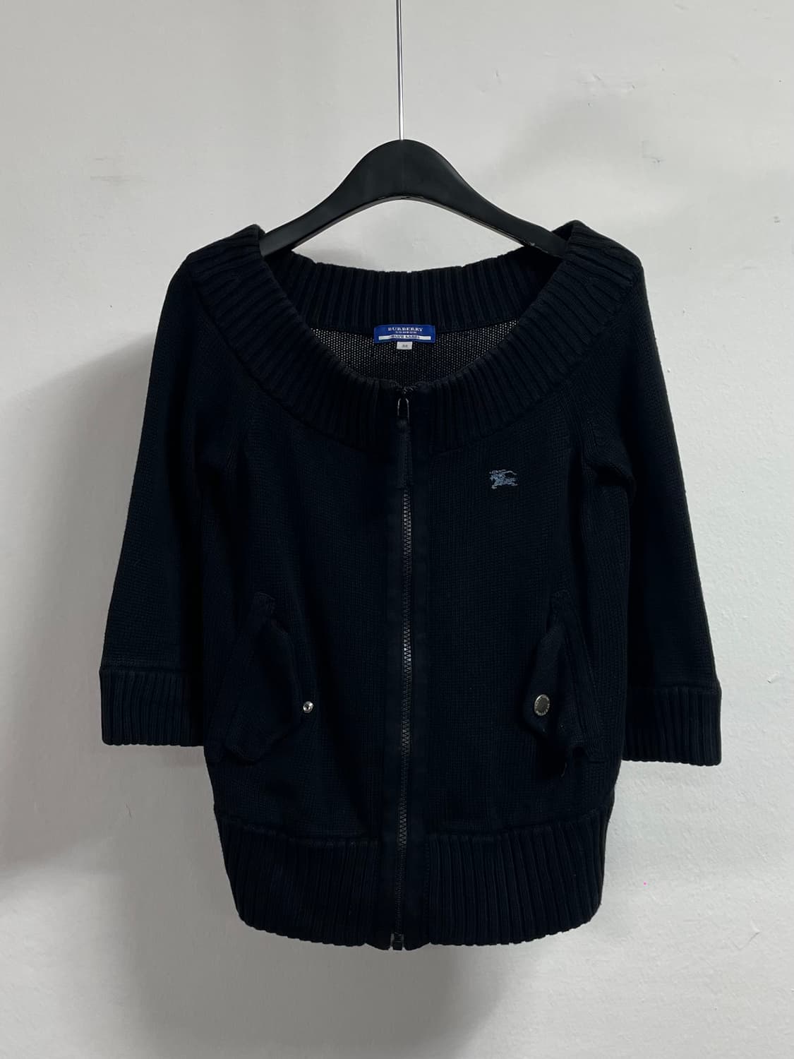 버버리 블루라벨 7부 니트집업(on.217) 상품이미지1