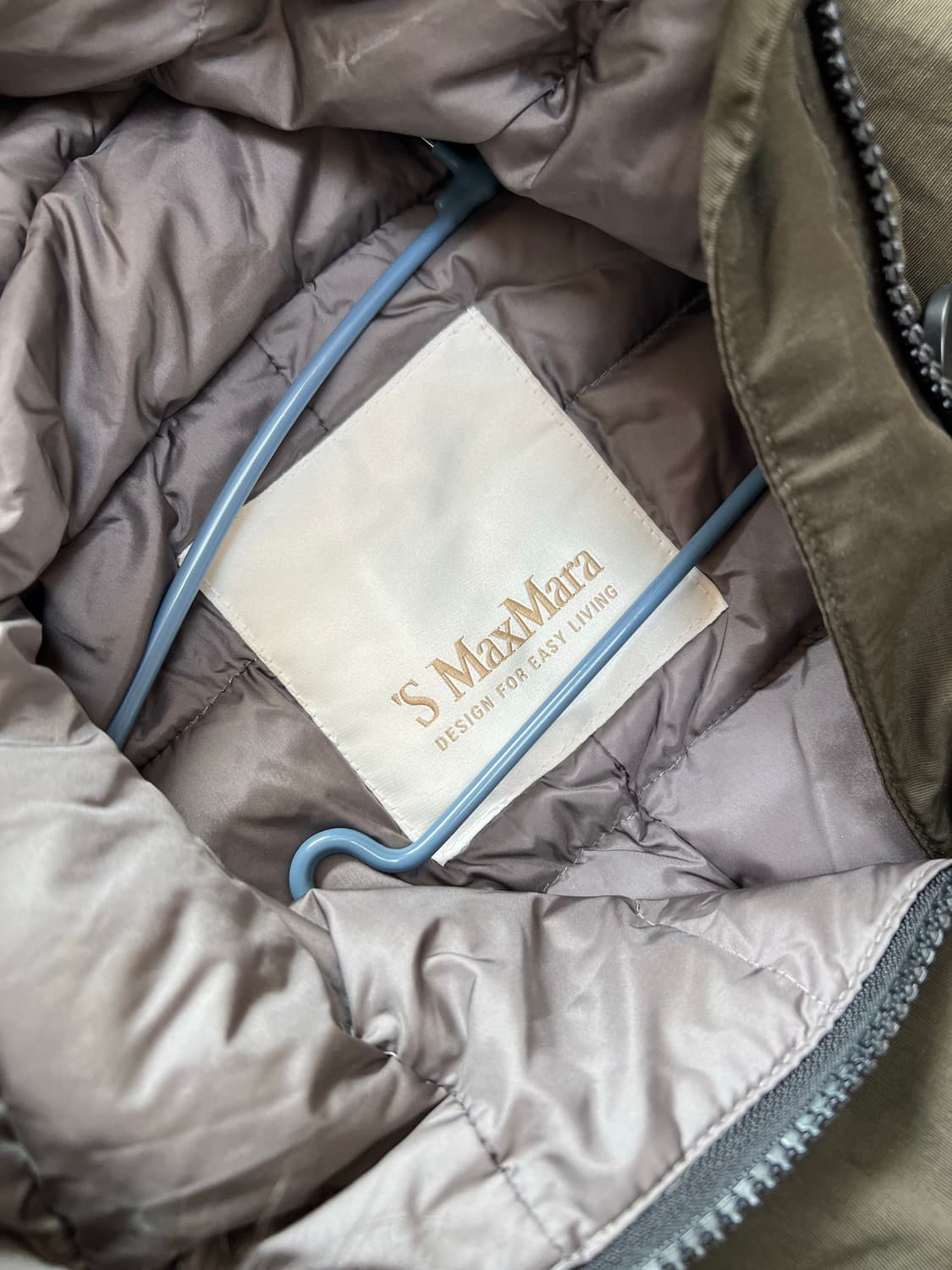 S MaxMara 폭스퍼 패딩코트 상품이미지3