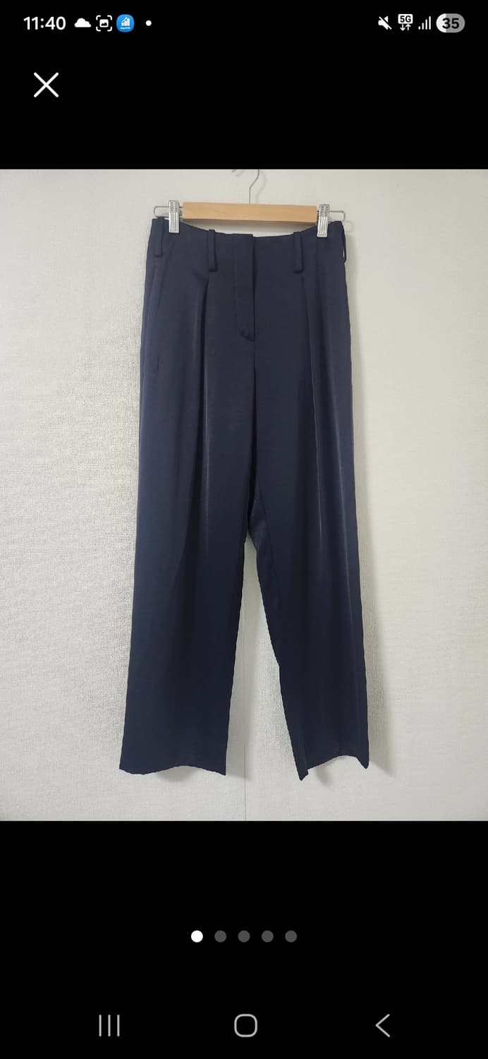 LANVIN 랑방 테일러드 와이드 팬츠 61-90 상품이미지1