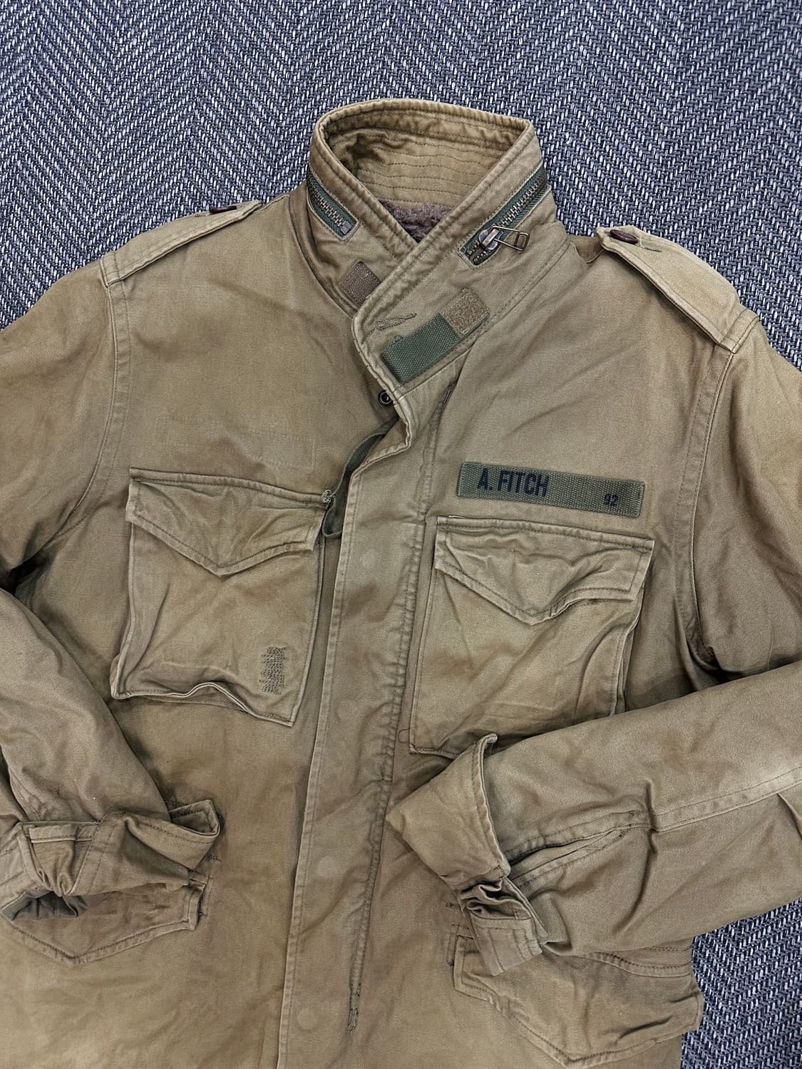 아베크롬비 야상 퍼 자켓 상품이미지3