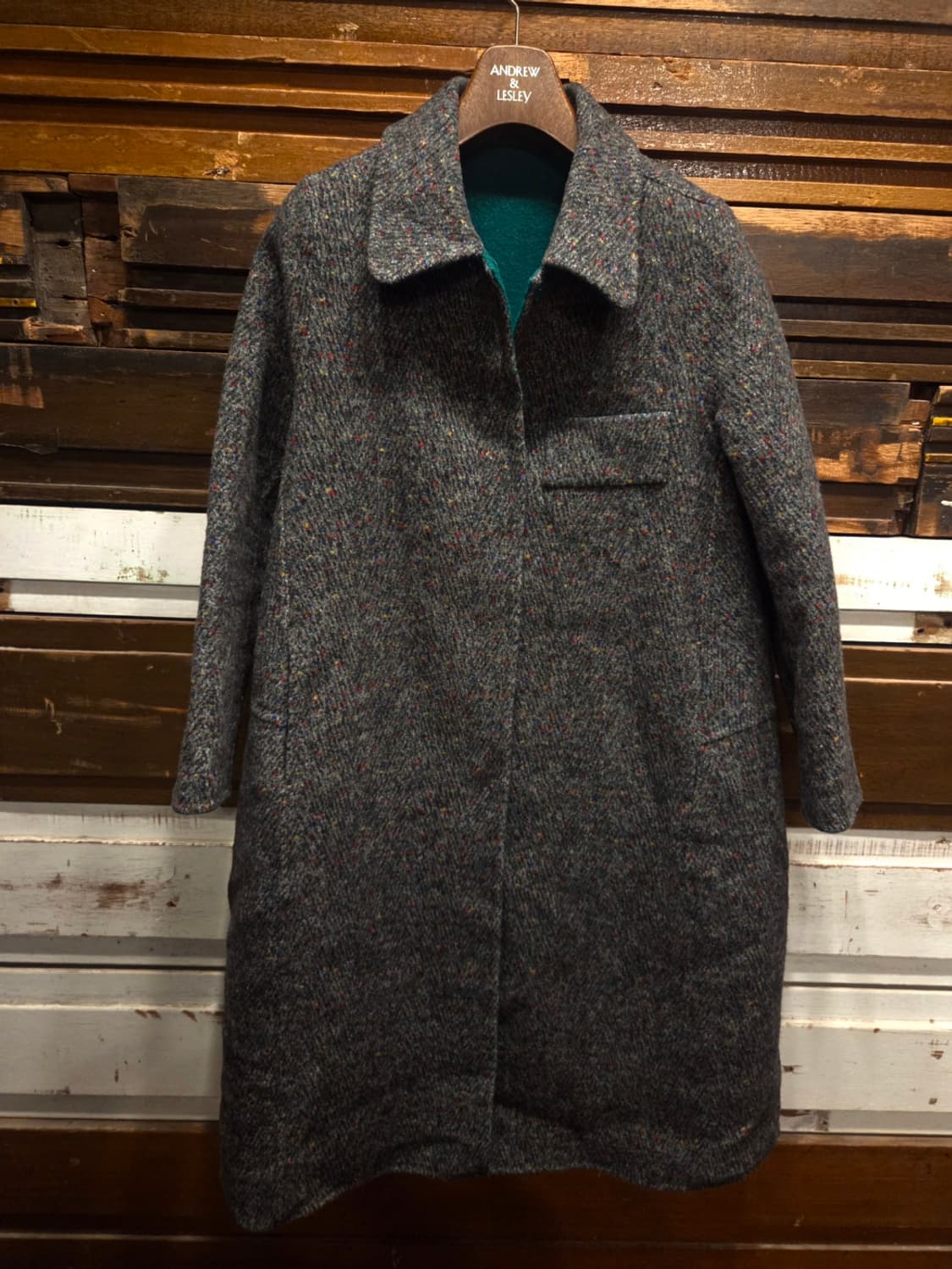 프랑스 메이드 도네갈 트위드코트 상품이미지1