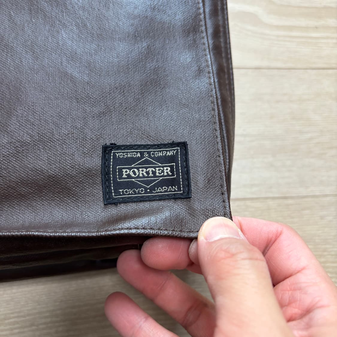 요시다포터 porter 2way 브리프케이스 프리스타일 브라운 노트북가방 상품이미지3