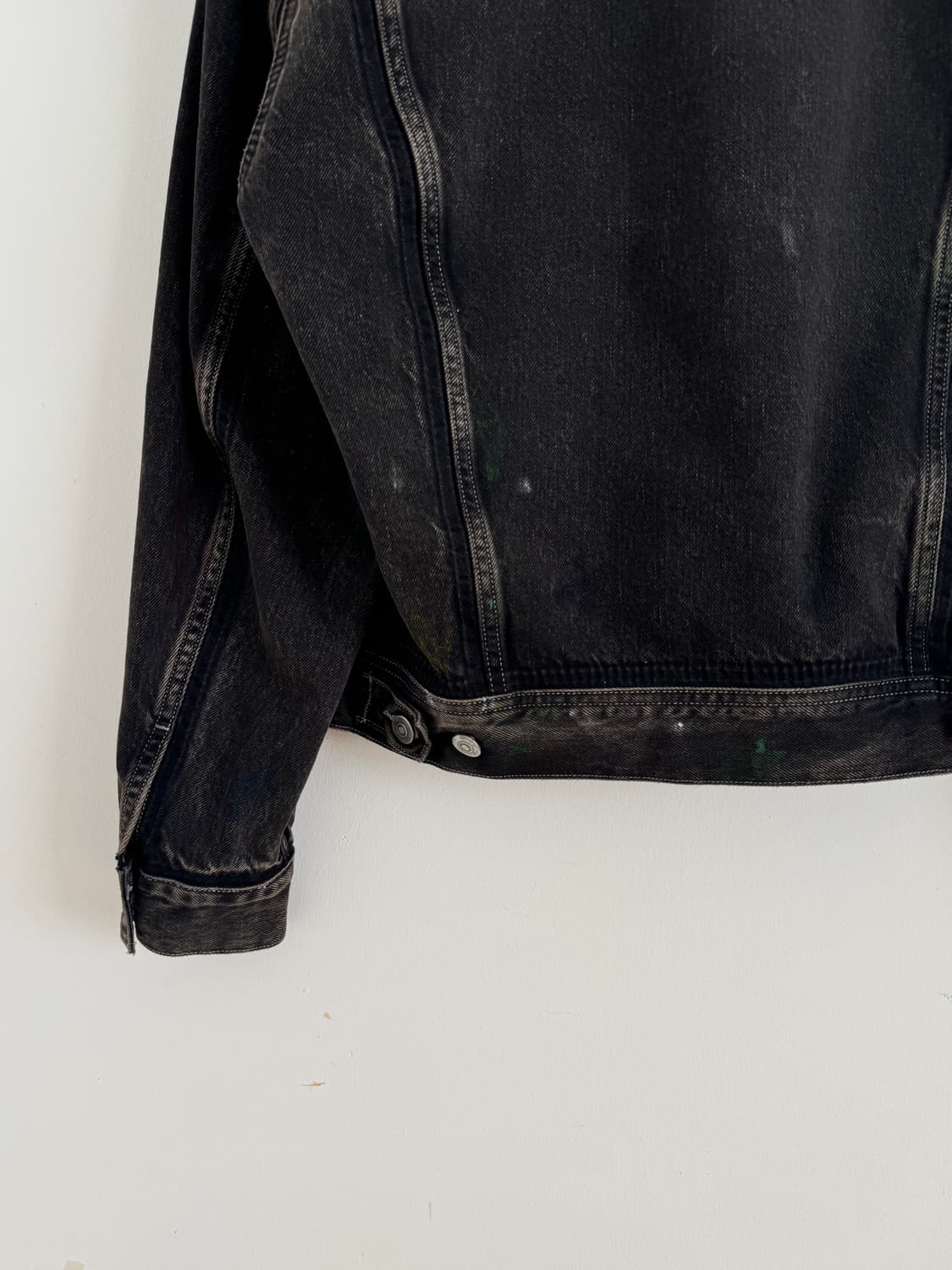 메종 마르지엘라 페인팅 데님 자켓 상품이미지4