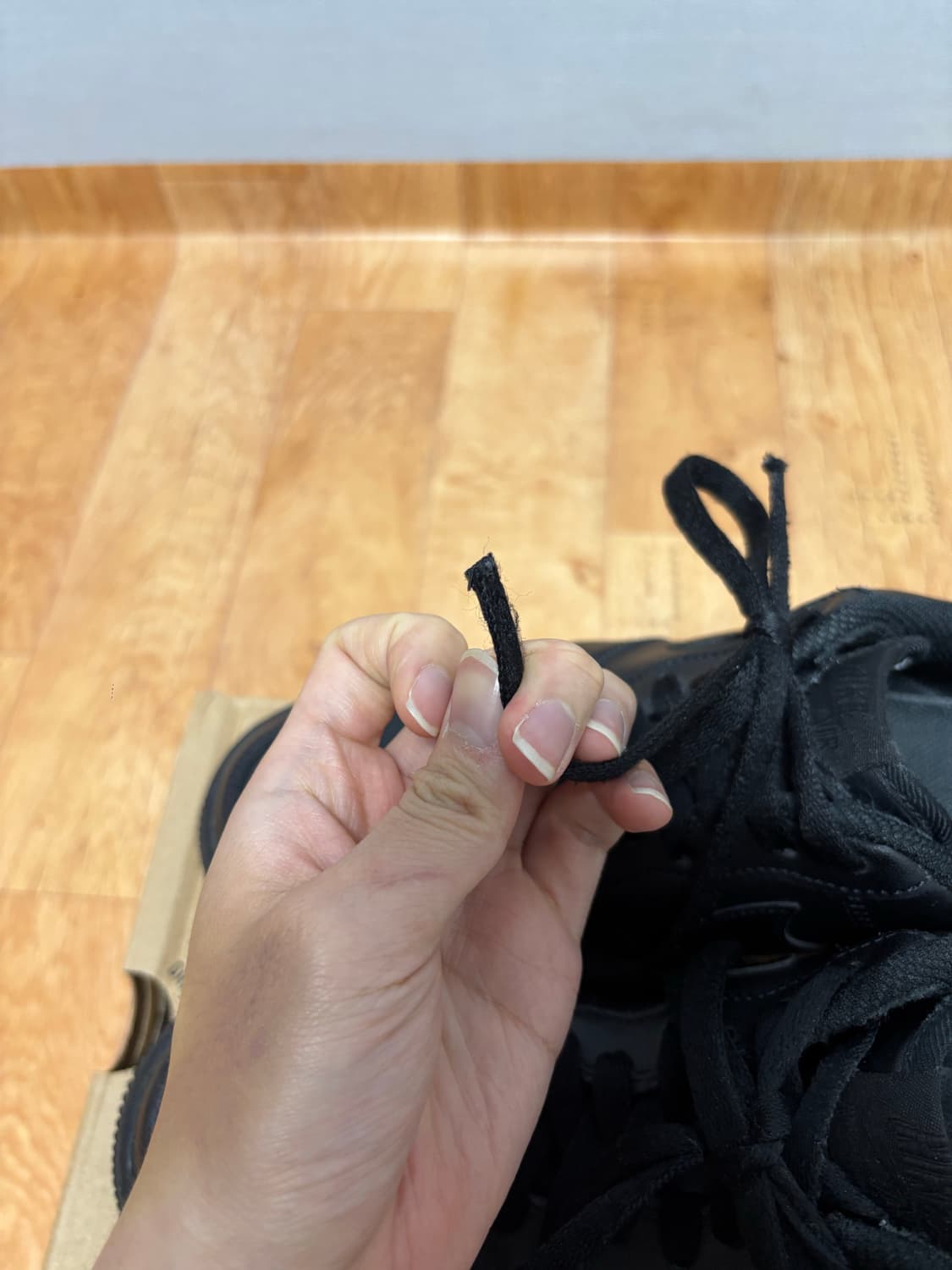 나이키 에어포스1 트리플블랙 275 상품이미지5