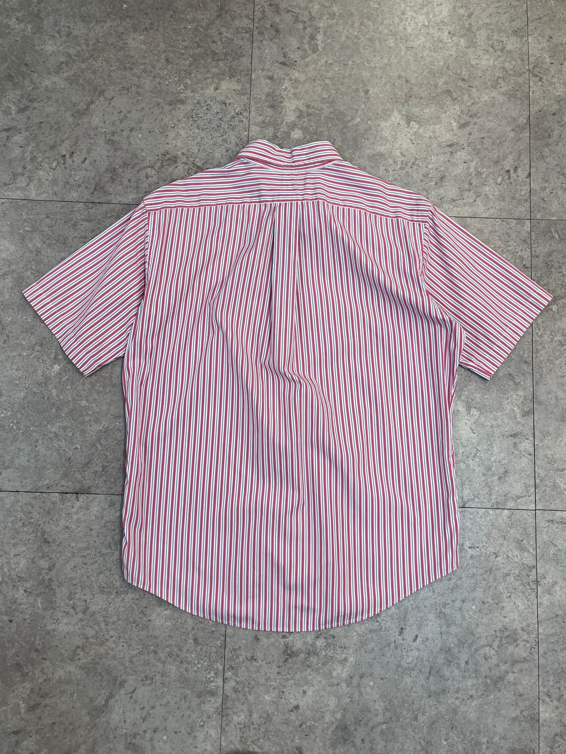 폴로 랄프로렌 스트라이프 반팔 셔츠 핑크 40 #csz4065 상품이미지8