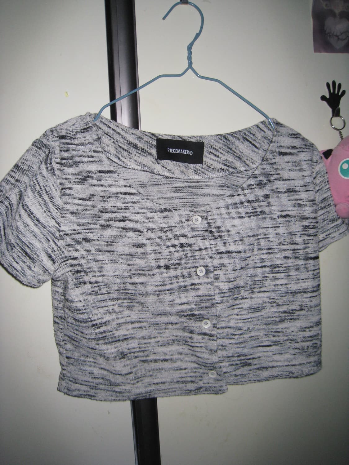 피스메이커 쿠앤크 레이어드 반팔 가디건 상품이미지2