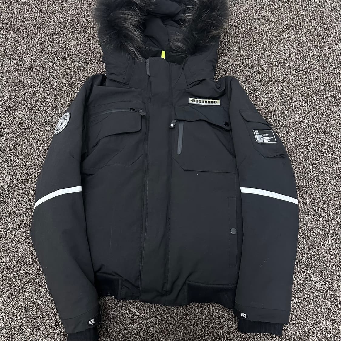 BUCKAROO 버커루 덕다운 후드 패딩 점퍼 L 상품이미지1