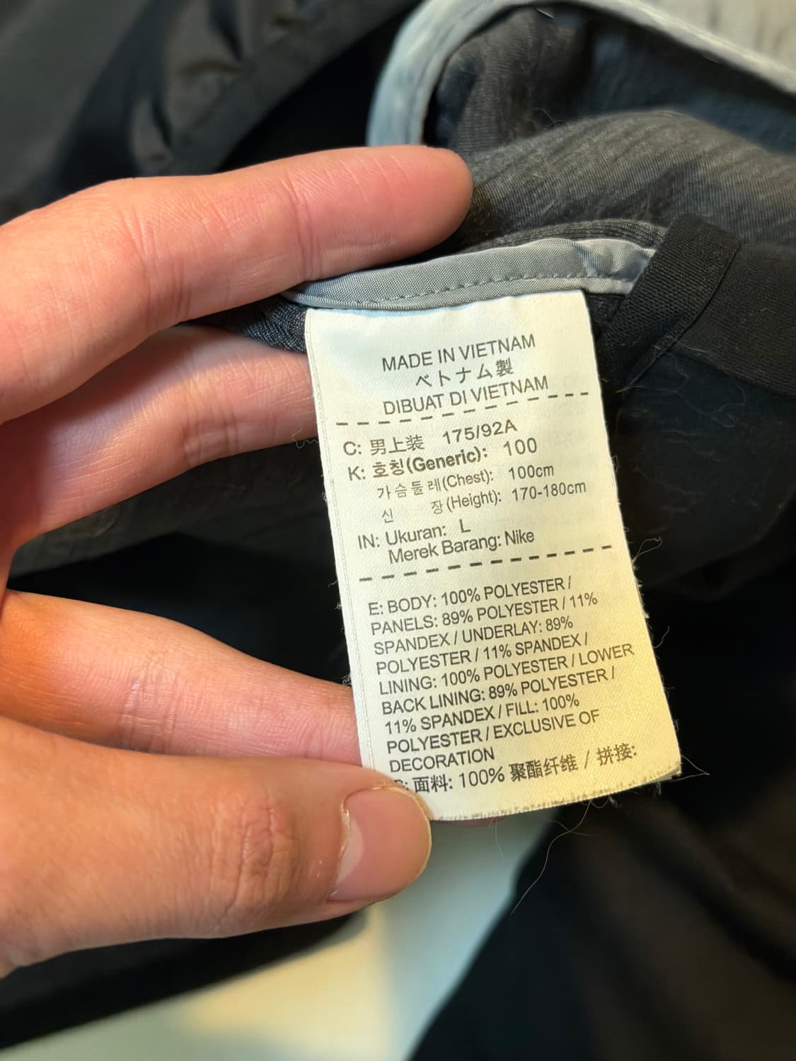 나이키 골프 러닝 에어로로프트 경량패딩 블랙 상품이미지6