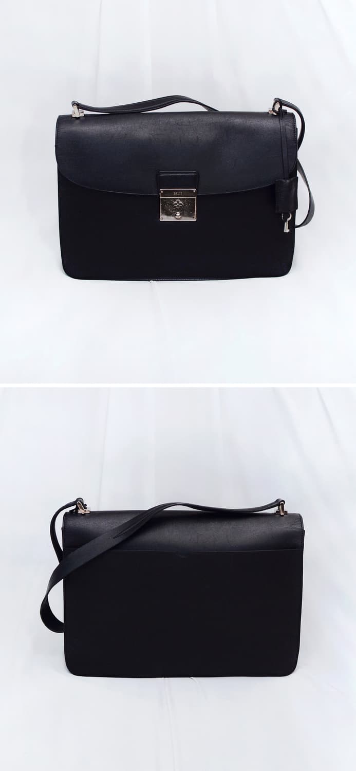 발리 (BALLY) 로아노 클래식 패드락 베지터블 레더 플랩 숄더백 상품이미지2