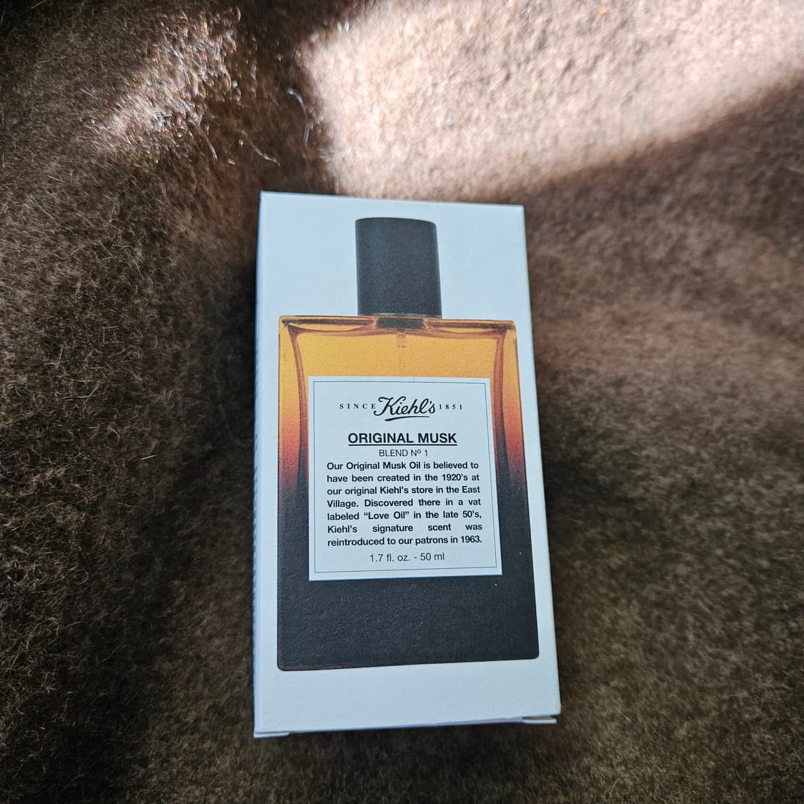 완벽 새상품 키엘 오리지널 머스크 향수 50ml 상품이미지2