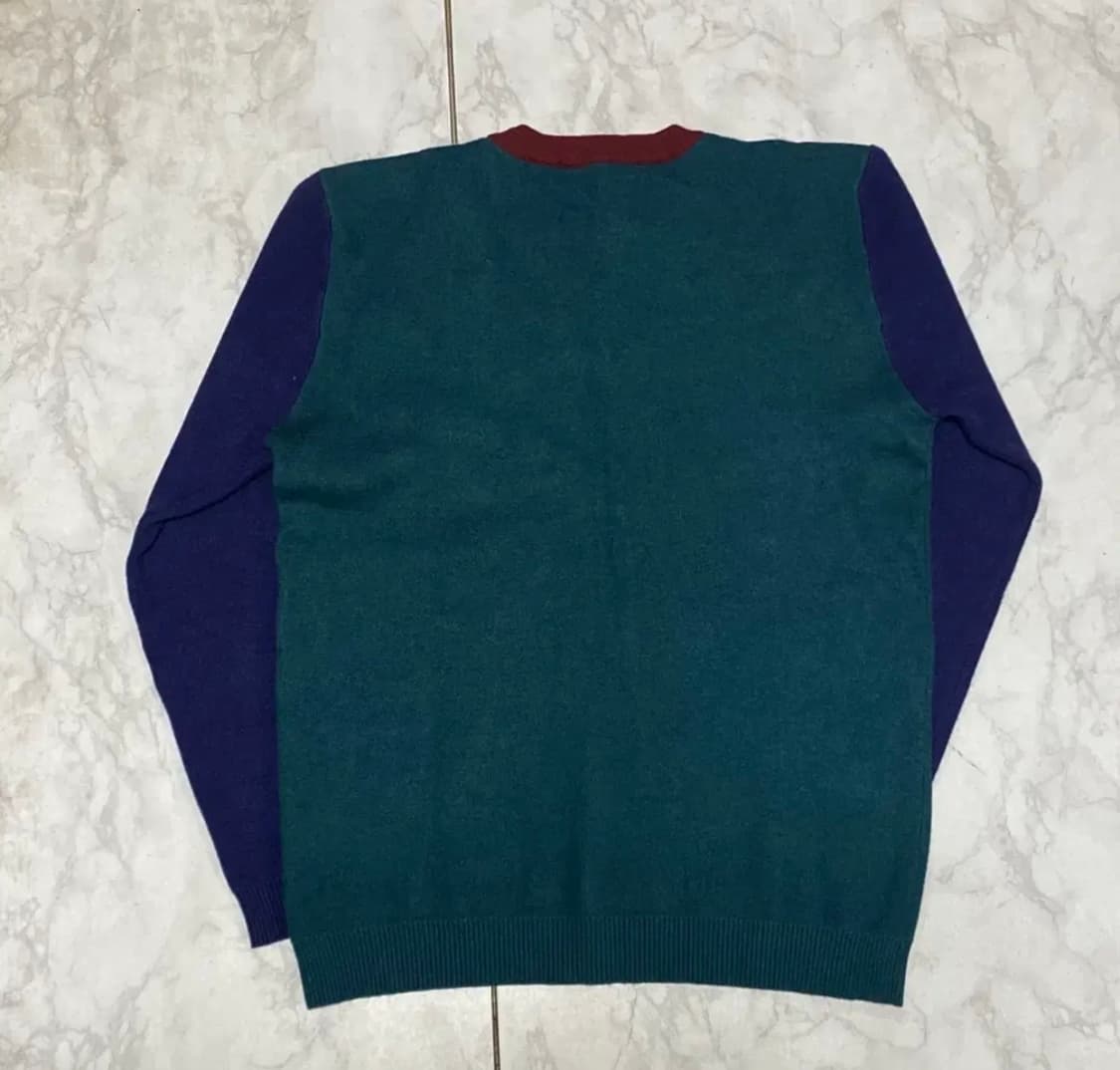 로에베 배색 니트 빈티지샵 사이즈 100 상품이미지4