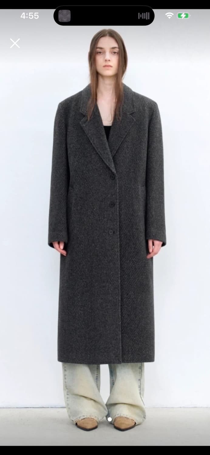 인사일런스 클래식 맥시 코트 상품이미지2