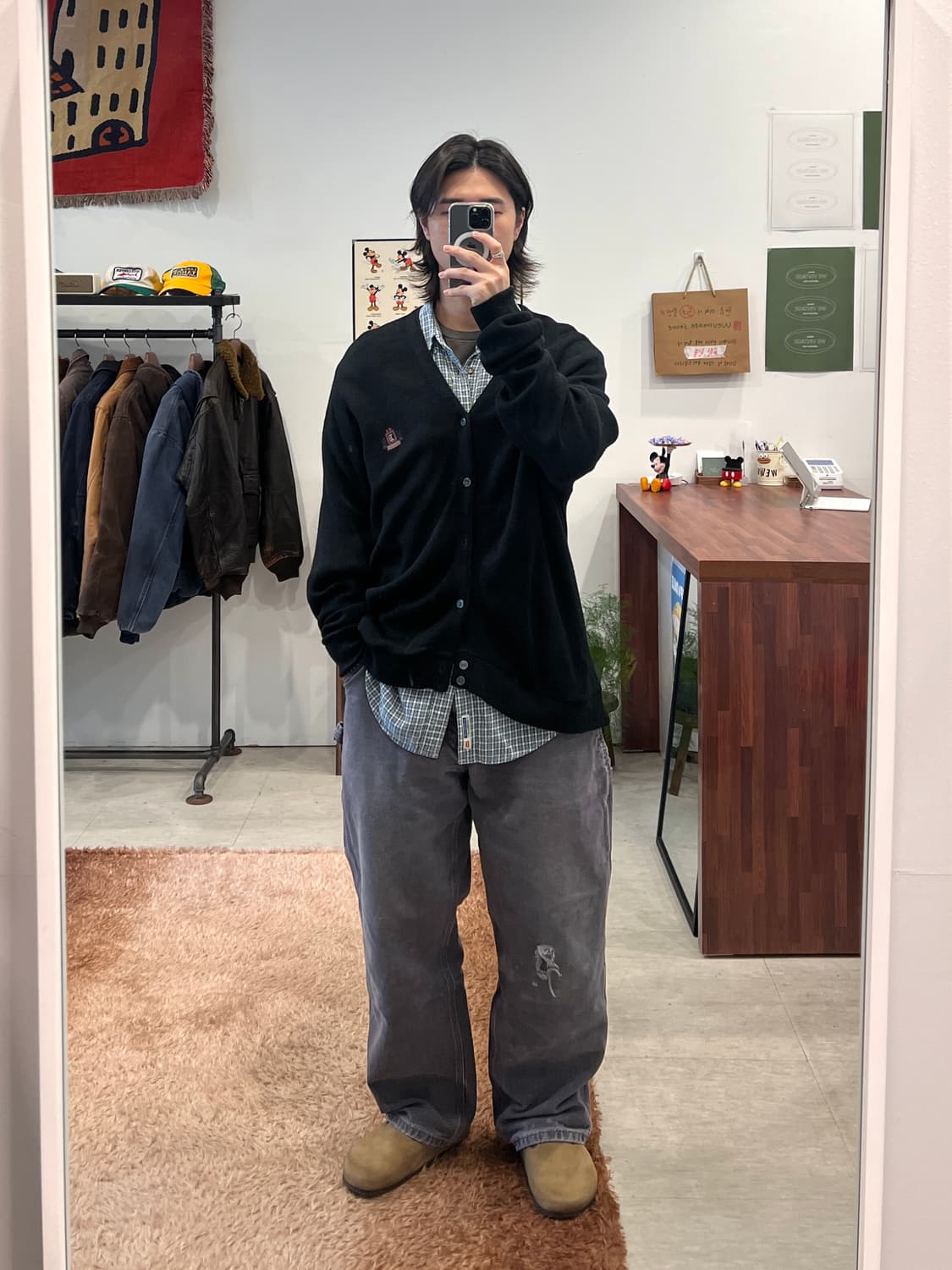 90s Izod 아이조드 가디건 (made in USA) 상품이미지2