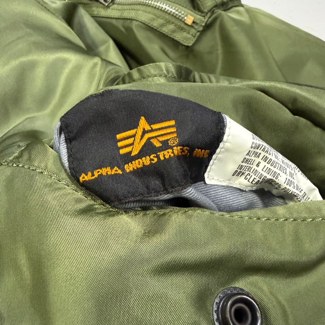 알파인더 스트리 블러드 칫 MA-1 플라이트 자켓 상품이미지6