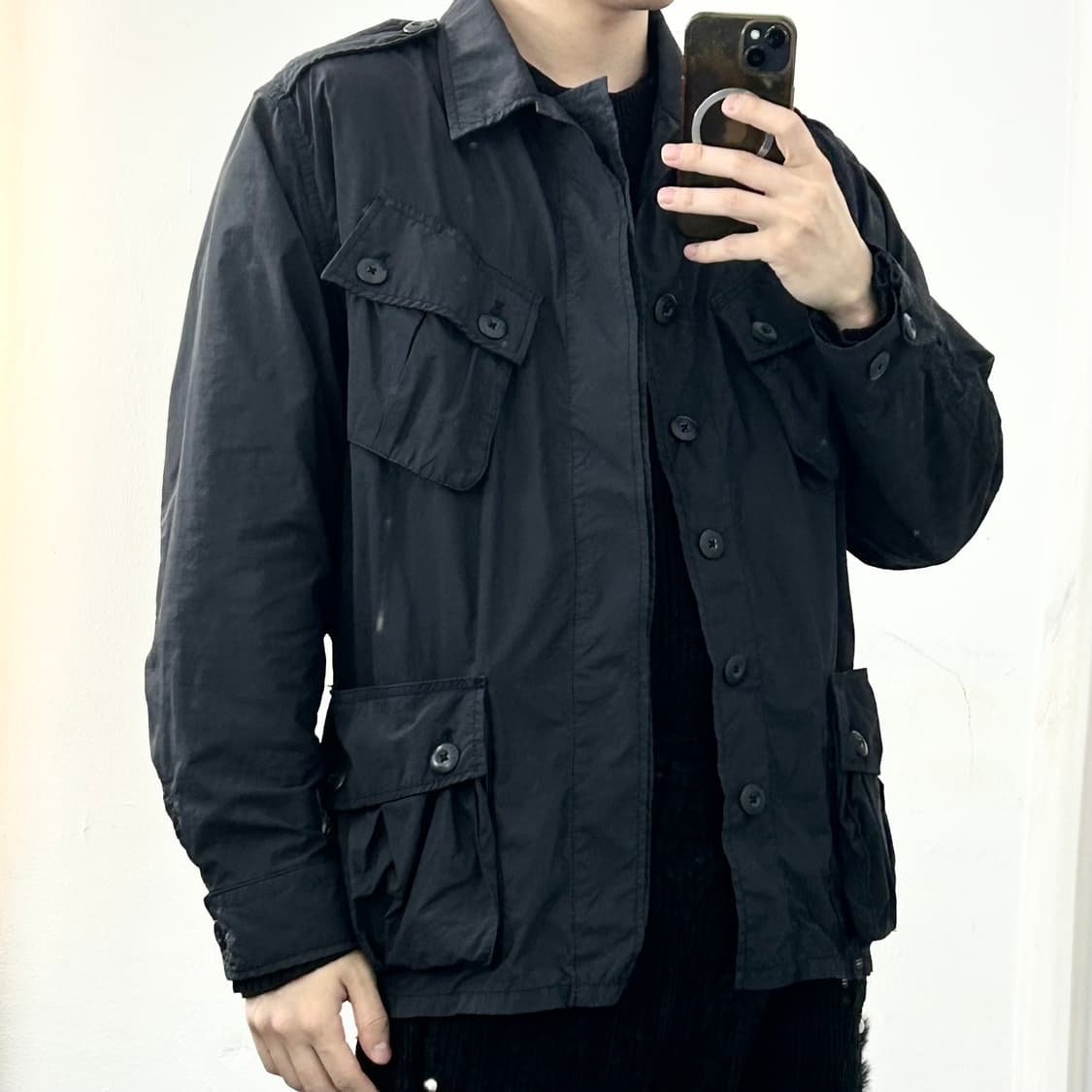 빔즈 플러스 X 코마츠 정글 퍼티그 나일론 자켓 상품이미지3