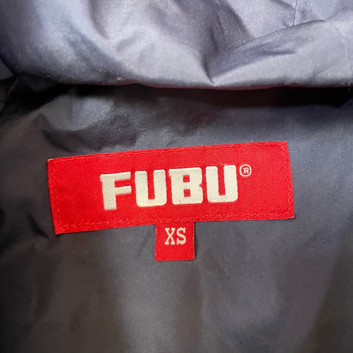 FUBU 네이비 후드 바람막이 윈드브레이커 XS 상품이미지6