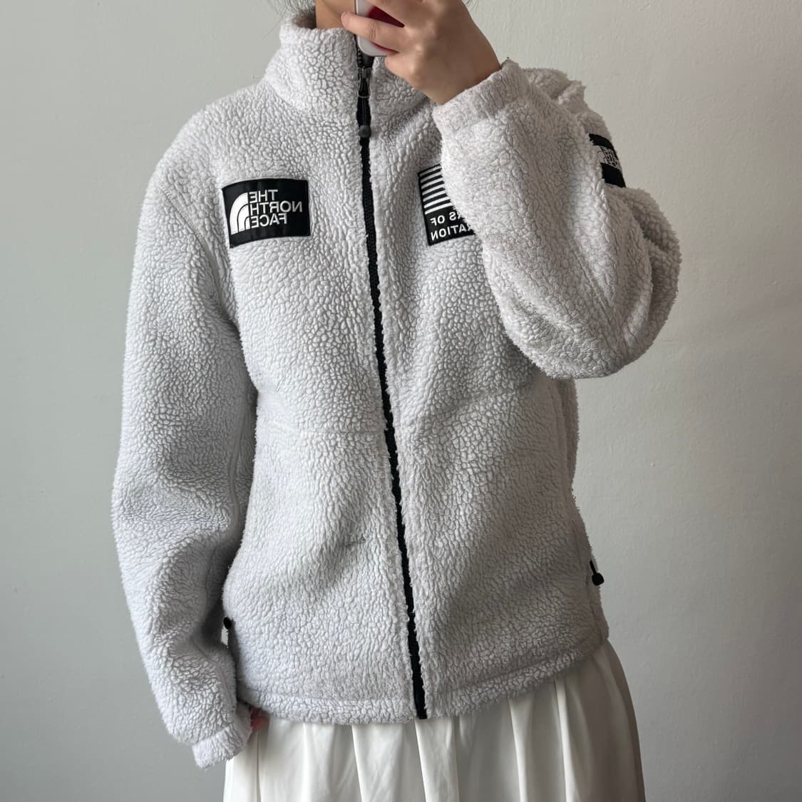 [M] 노스페이스 50주년 뽀글이 플리스 상품이미지1