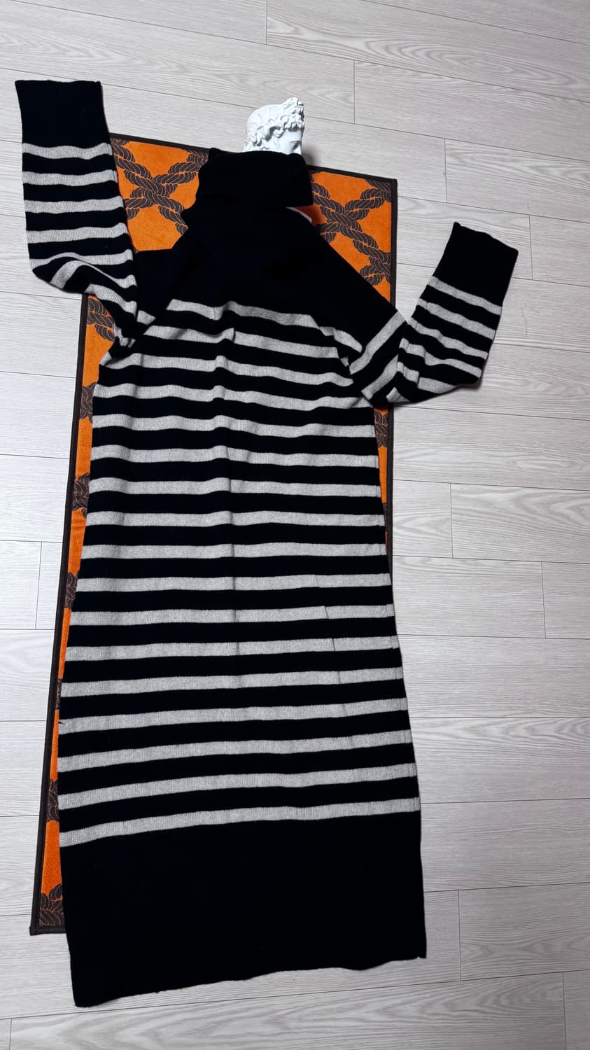 정품 마시모 두띠 캐시미어 블랜드 니트 원피스 S 상품이미지2