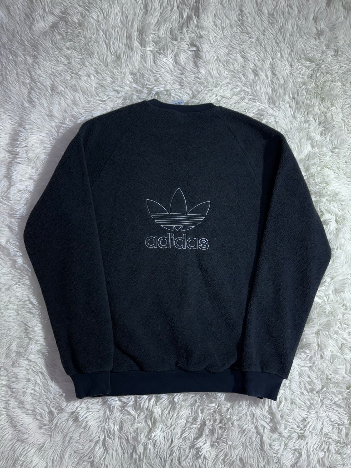 아디다스 빅로고 플리스 맨투맨  상품이미지6