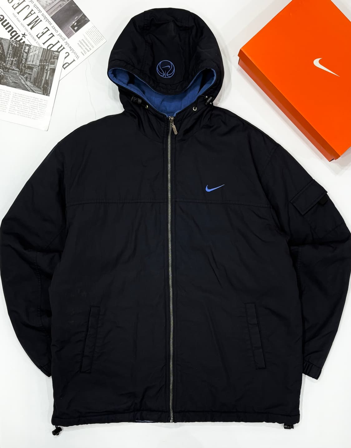 Nike 나이키 00‘s 바스킷 로고 점퍼 상품이미지2