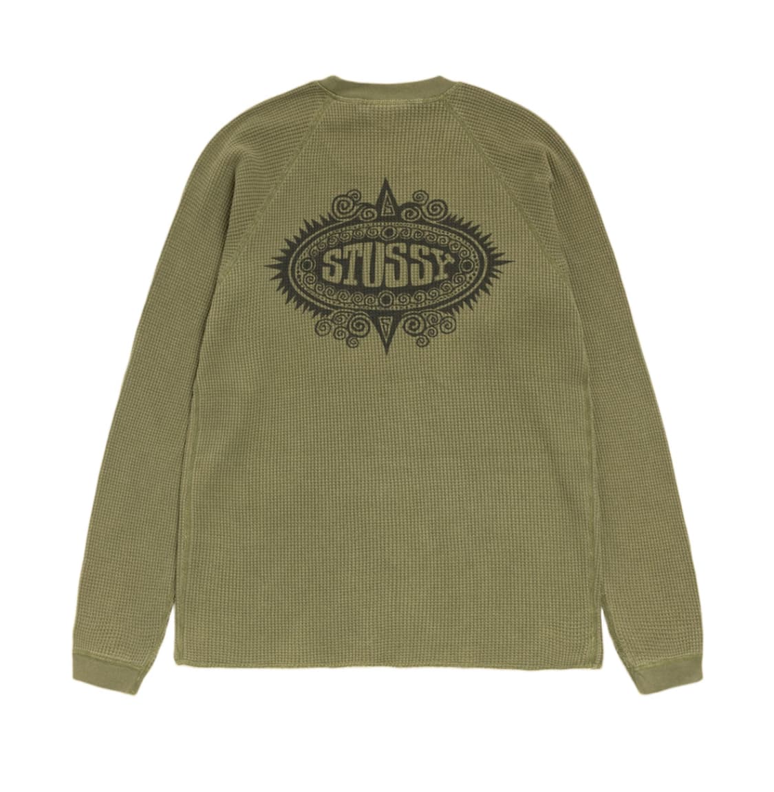 스투시 만트라 래글런 롱슬리브 카키 상품이미지1