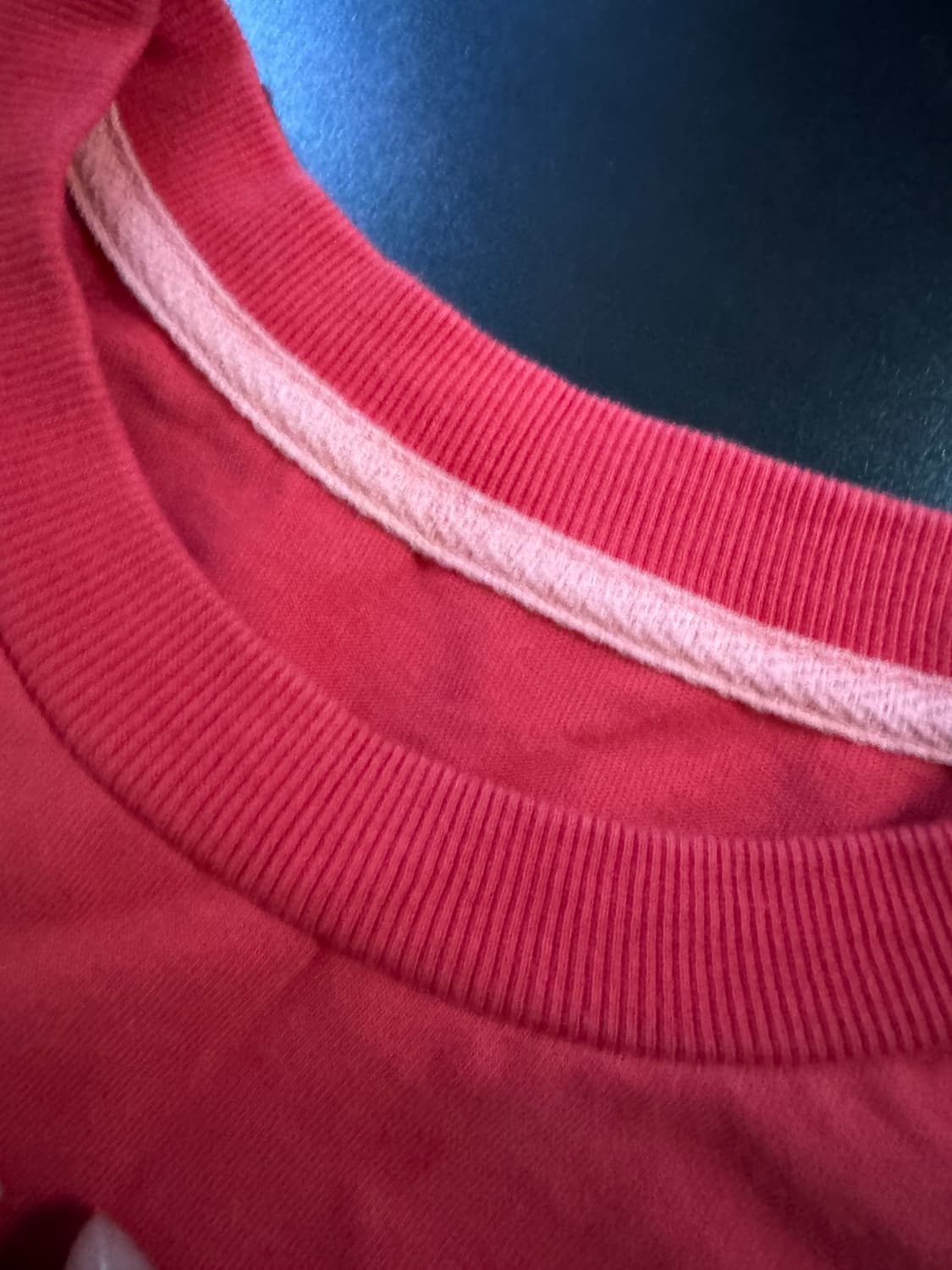 웰던 WELLDONE 로고 포인트 빅 사이즈 반팔 티셔츠 2XL 상품이미지3