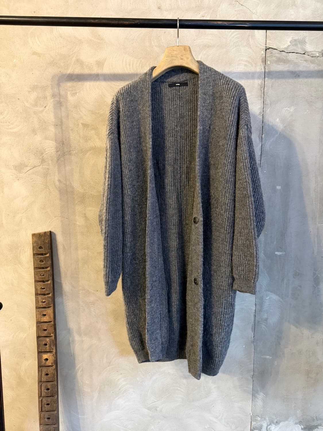 시스템 롱가디건 남성 95-100 상품이미지8